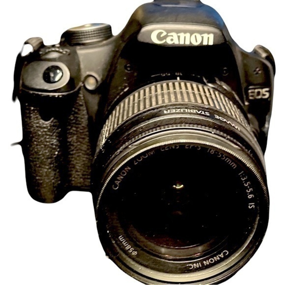 Canon EOS Rebel T1i (500D) w/EFS 18-55mm f/3.5-5.6 IS Lens Digital SLR B…